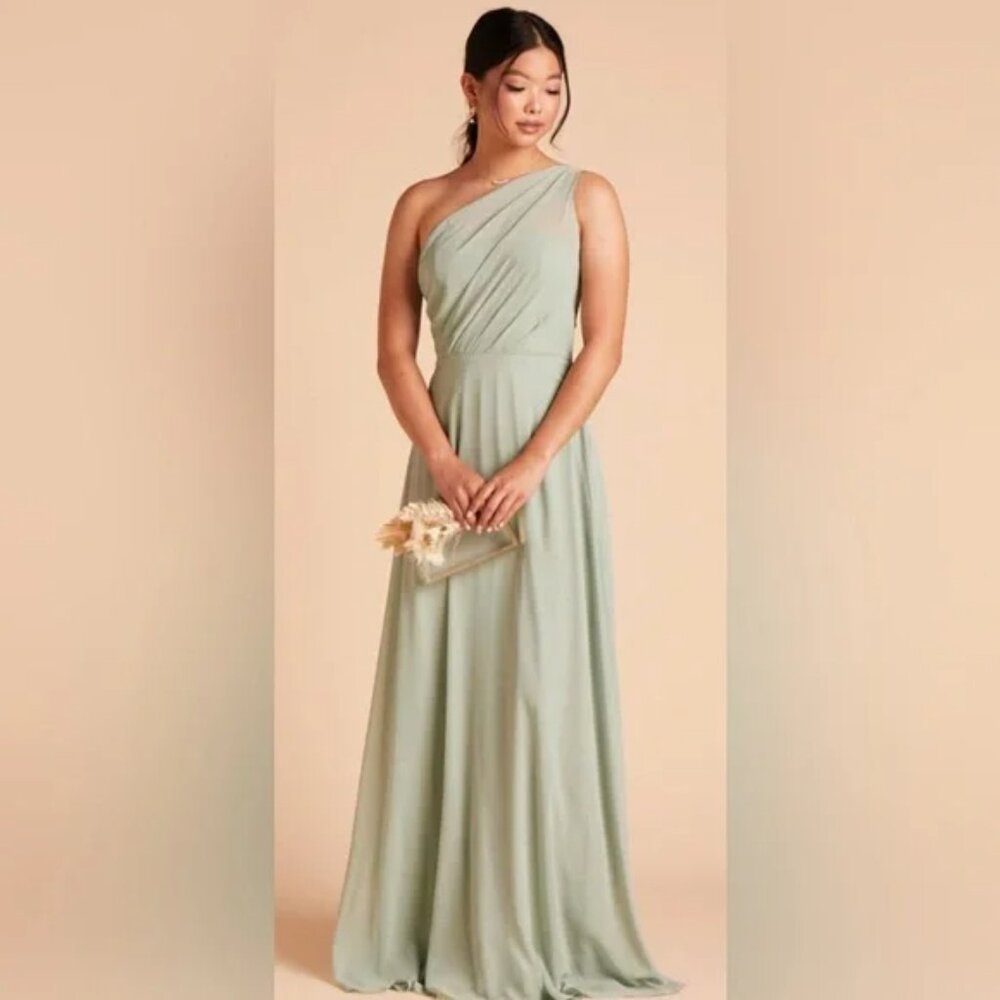 Birdy Grey Kira Chiffon Sage NWT Size Medium (No slit)